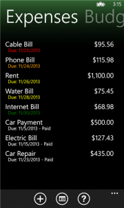 expense tracking apps