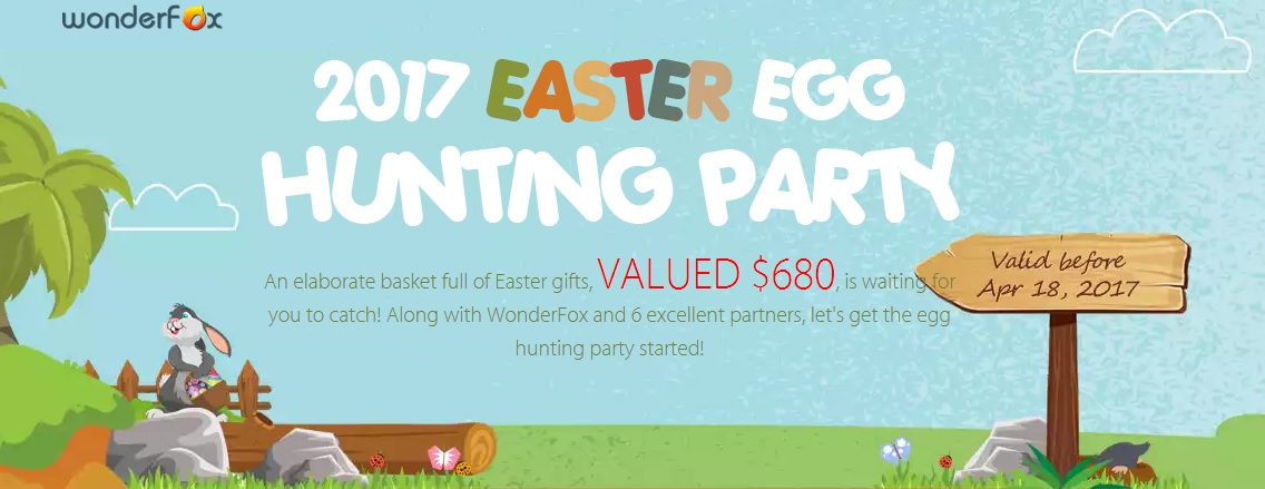Wonderfox Easter Software Giveaway